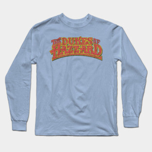 Dukes of Hazzard Slab Logo Long Sleeve T-Shirt