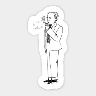Inky J.R.R. Tolkien Sticker