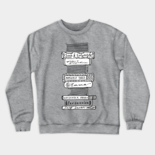 Jane Austen's Novels Crewneck Sweatshirt