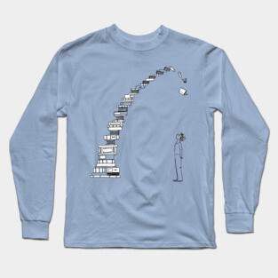 The TBR Pile Long Sleeve T-Shirt