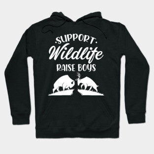 Funny Mom of Boys Gift Hoodie