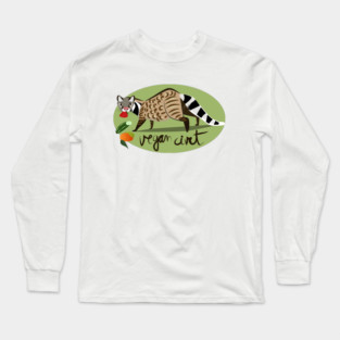 Vegan civet Long Sleeve T-Shirt
