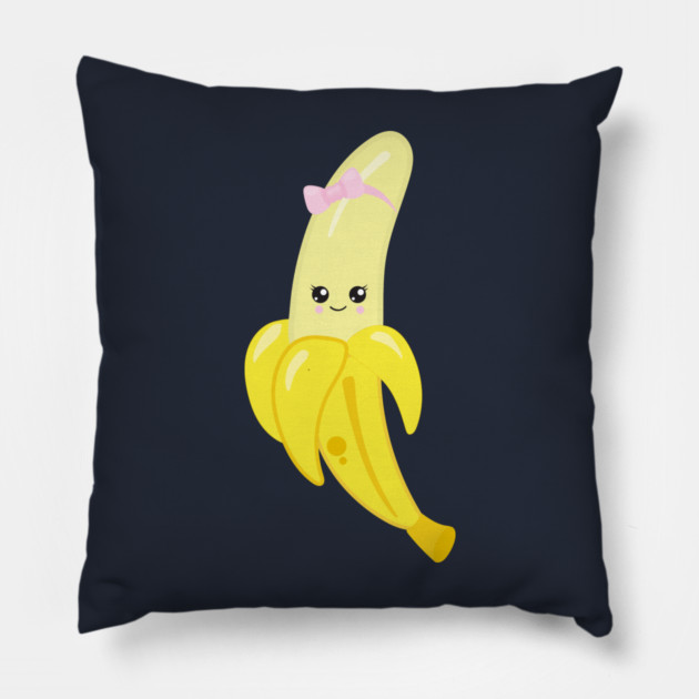 Cute Kawaii Banana Pillow by Tshirtiz