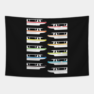 Monorail WDW Tapestry