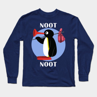 Pingu Noot Noot Pinguin Long Sleeve T-Shirt