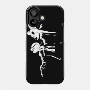 Danger Mouse And Penfold Pulp Fiction Phone Case