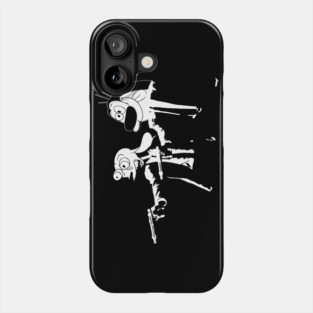 Ren And Stimpy Pulp Fiction Phone Case