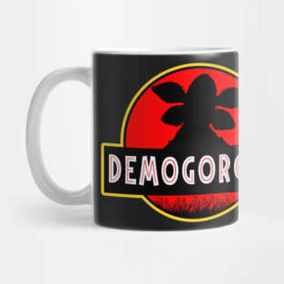 Demogorgon Jurassic Park Stranger Things Mug