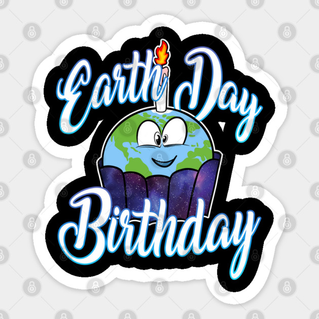 Earth Day Birthday Sticker by belownormal