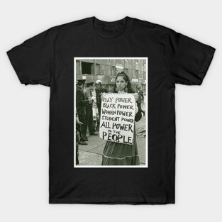 All Power to the People // Vintage Protest Sign T-Shirt