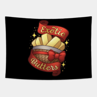 Exotic Butters Tapestry