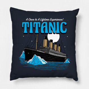 Titanic Tour Tee Pillow