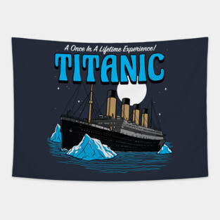 Titanic Tour Tee Tapestry