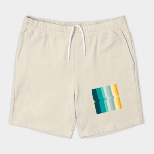 Vintage Sunset Rainbow Shorts