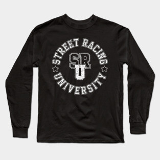 Street Racing University Long Sleeve T-Shirt