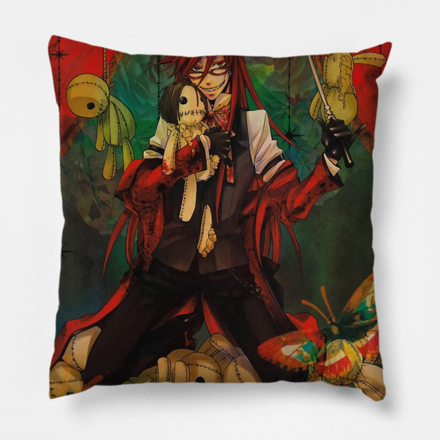 Grell Sutcliff & Dolls Vintage Pillow by James Bates