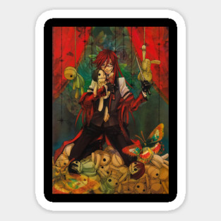 Grell Sutcliff & Dolls Vintage Sticker