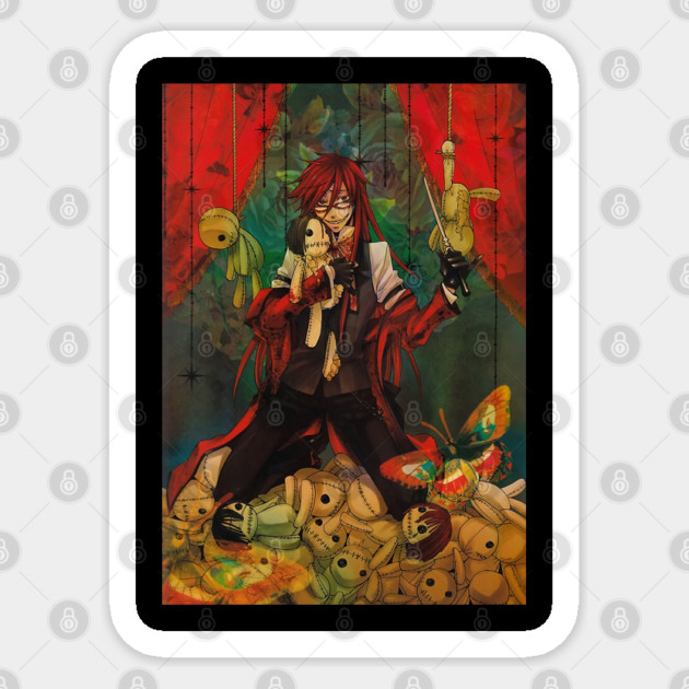 Grell Sutcliff & Dolls Vintage Sticker by James Bates