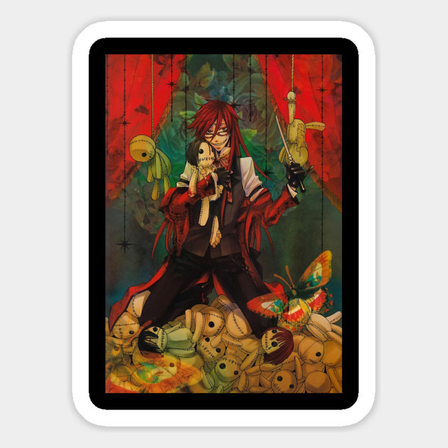 Grell Sutcliff & Dolls Vintage Magnet by James Bates