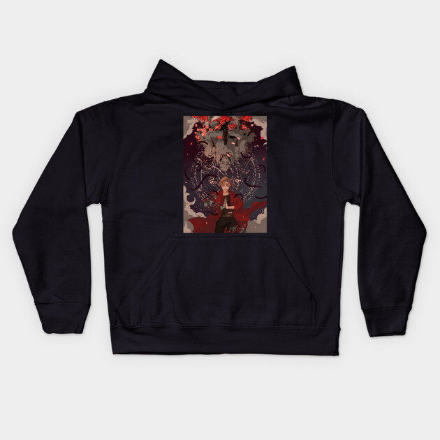 Full Metal Alchemist Kids Hoodie by James Bates