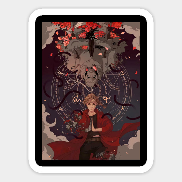 Full Metal Alchemist Magnet by James Bates