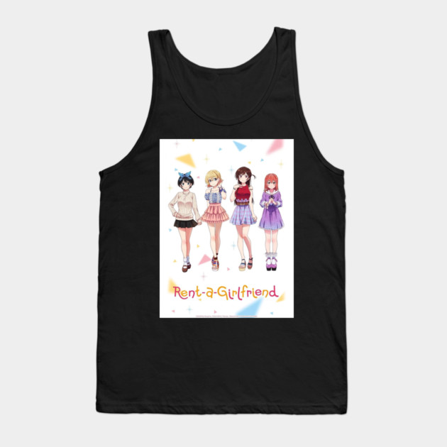 rent-a-Girl Friend Tank Top by James Bates