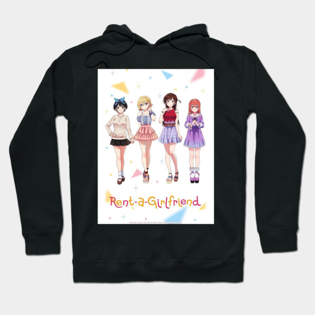 rent-a-Girl Friend Hoodie by James Bates