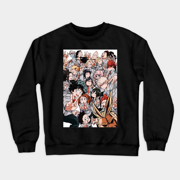 Class 1-A HA Crewneck Sweatshirt by James Bates