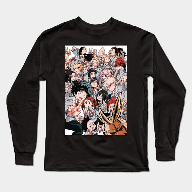 Class 1-A HA Long Sleeve T-Shirt by James Bates