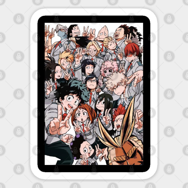 Class 1-A HA Sticker by James Bates