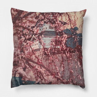 Hirosaki Castle - Yoshida Hiroshi Pillow