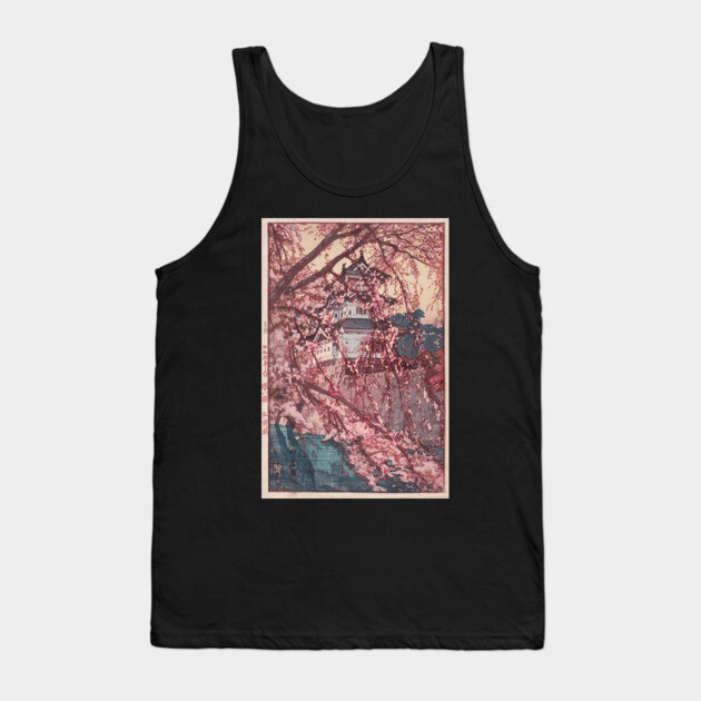 Hirosaki Castle - Yoshida Hiroshi Tank Top by James Bates