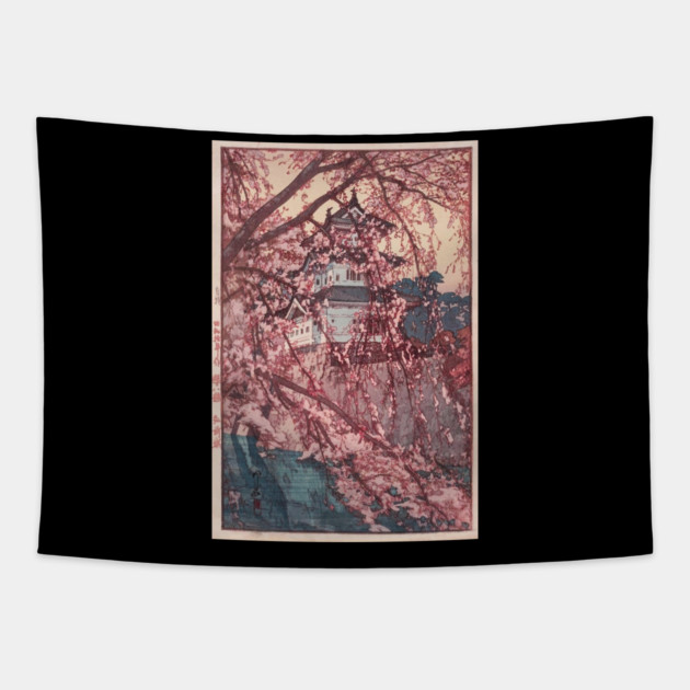 Hirosaki Castle - Yoshida Hiroshi Tapestry by James Bates