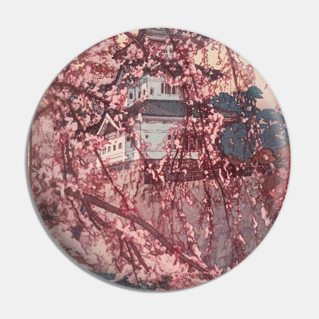 Hirosaki Castle - Yoshida Hiroshi Pin by James Bates