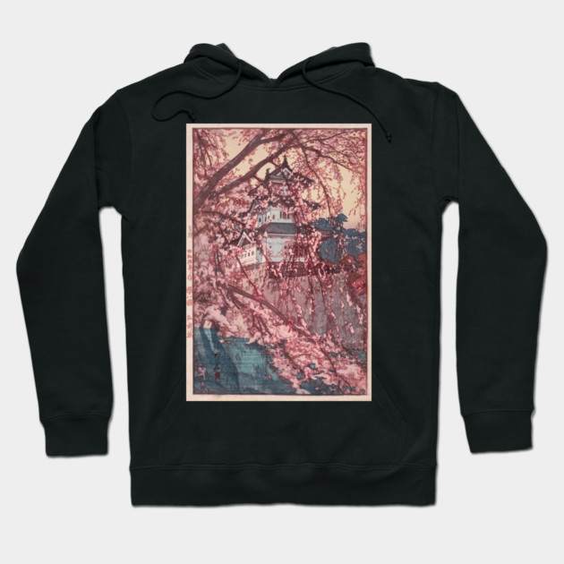 Hirosaki Castle - Yoshida Hiroshi Hoodie by James Bates