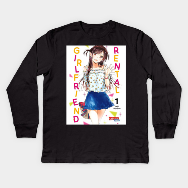 Girl Friend Rental Kids Long Sleeve T-Shirt by James Bates