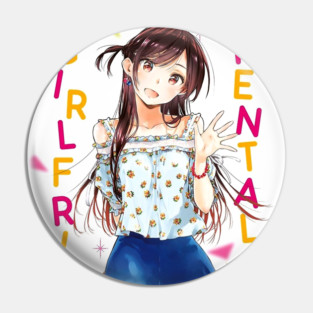 Girl Friend Rental Pin
