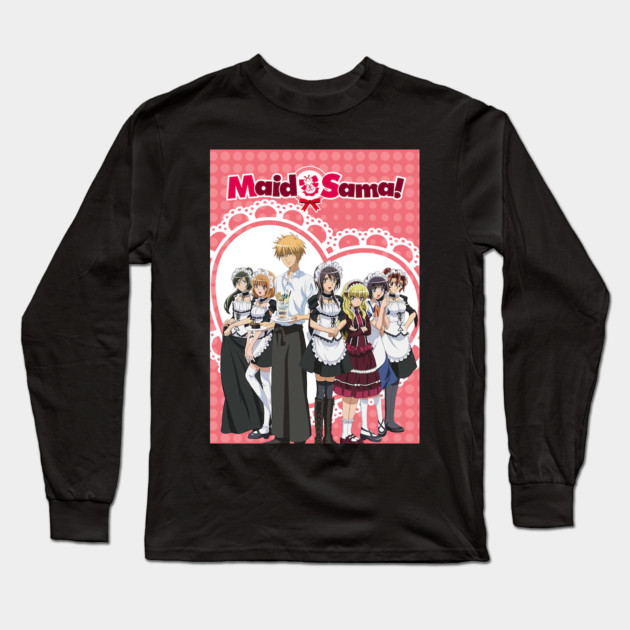 Maid Sama Anime Long Sleeve T-Shirt by James Bates