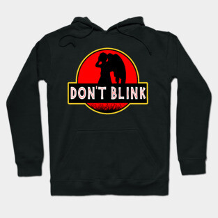 Dr Who Jurassic Park Dont Blink Hoodie