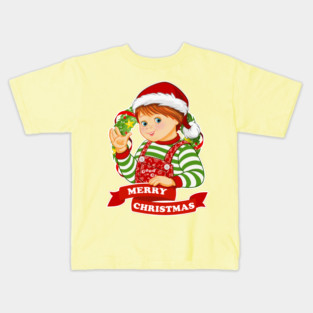 Child's Play - Merry Christmas - Chucky Kids T-Shirt