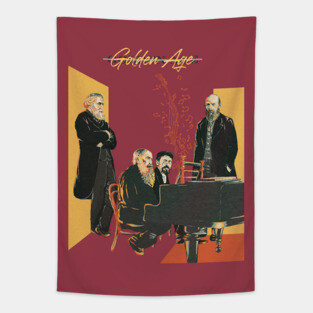 LEGENDARY RUSSIAN WRITERS Tapestry