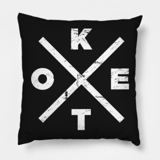 Vintage KETO Design Pillow