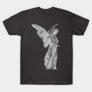Distressed Angel Statue T-Shirt