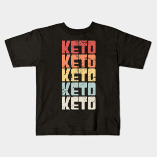 Retro Vintage KETO Kids T-Shirt