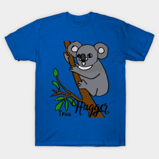 Funny Koala Bear Tree Hugger T-Shirt