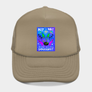 Rest. Wait. Dive into Dormancy (The Steve Card) Hat