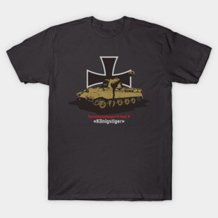 German Konigstiger heavy tank T-Shirt