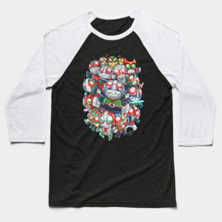 Kamen Riders Showa Baseball T-Shirt