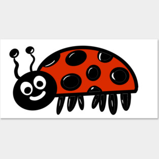 ladybug Posters and Art