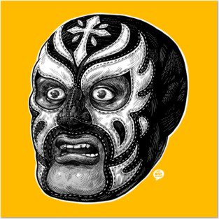 Lucha Mask! Posters and Art